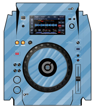 Pioneer DJ XDJ 1000 Skin Striper